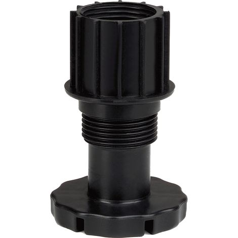 CAMAR Sockelverstellfuß Unico 48 x 45 mm Kunststoff schwarz (1/2)