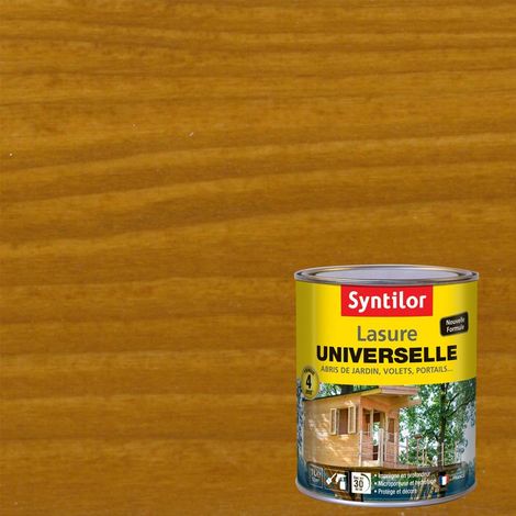 Lasure Universelle 4 Ans Chêne Moyen 1L (1/5)