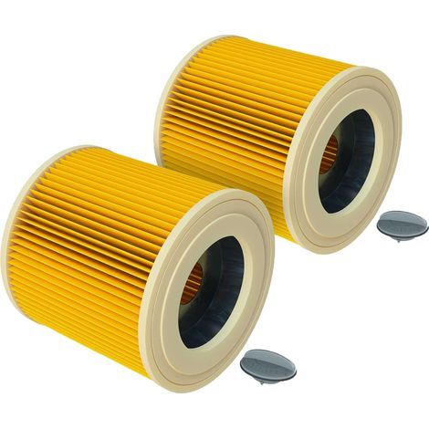 Cartouche filtrante à support en acier WD3 – Compatible avec les filtres pour aspirateurs eau et poussière Kärcher série A/WD (A2004/A2204) (1/5)
