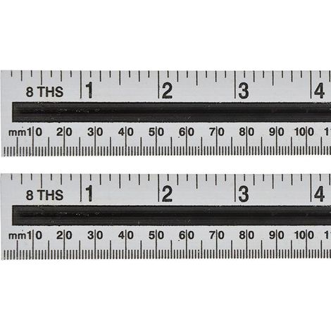 BlueSpot Tools 33934 Aluminium Ruler 600mm (24in) B/S33934 (1/3)