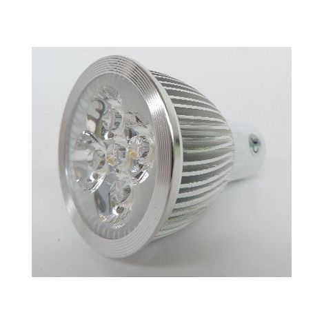 Ampoule LED 5W blanc chaud 3000K culot GU10 230V AC non-dimmable SPOTLIGHT GU10-5X1W