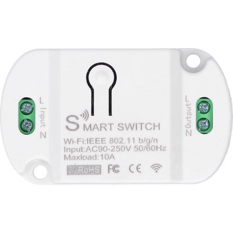 Module d'automatisation de télécommande sans fil intelligent KR2201WB-4 pour interrupteur d'éclairage 90-250 V (1/5)