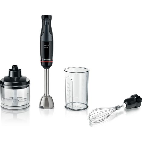 Bosch Serie 4 MSM4B621 licuadora 0,6 L Batidora de inmersión 1000 W Antracita, Transparente (1/5)