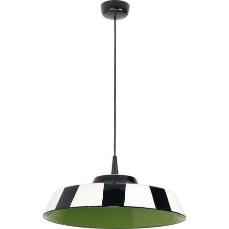 Circus Lampada a Sospensione LED Verde Design Ceramica Artigianale 3000K Diametro 35cm Altezza 300cm Made in Italy Illuminazione Interni Moderna