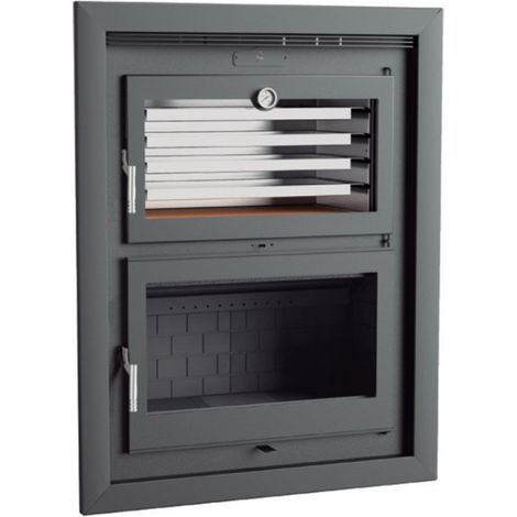 Horno Leña Insertable FM - Interior Fundición - Modelo HLI-200 F (1/4)