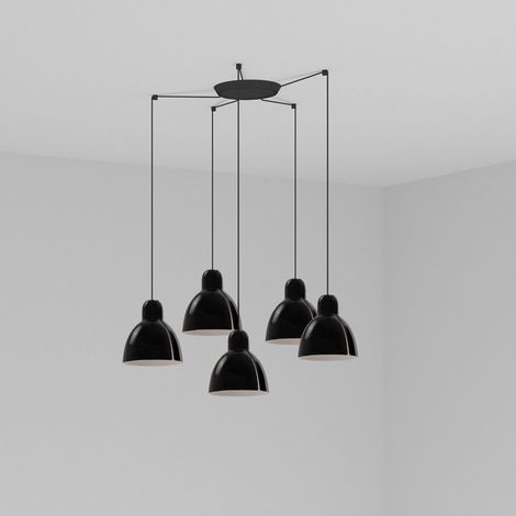 Suspension VENICE 5L Noire