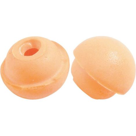 Lot de 2 bouchons de rechange pour arceau antibruit Percap - Howard Leight