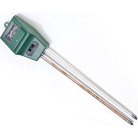 Compteur numérique 3-en-1 : testeur pH, humidité et luminosité du sol pour plantes, fleurs, hydroponie, outil de jardinage. (1/4)