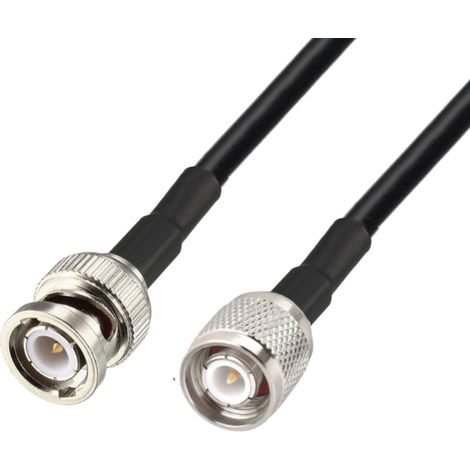 Antennenkabel BNC-Stecker / TNC-Stecker RG58 2 m
