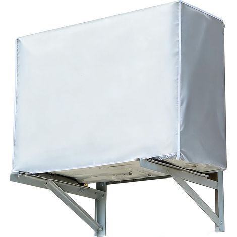 Housse de protection extérieure pour climatiseur, résistante à la poussière, à l'eau, à la neige, aux UV, au vent et au sable (80 × 30 × 57 cm) (1/5)