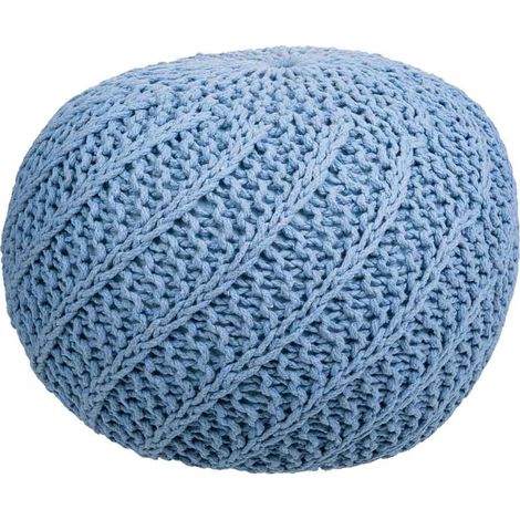 Puff de algodón trenzado 45x45x30 (1/5)