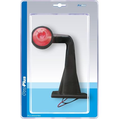 Lampada dingombro rossabianca 185mm ad angolo retto in blister