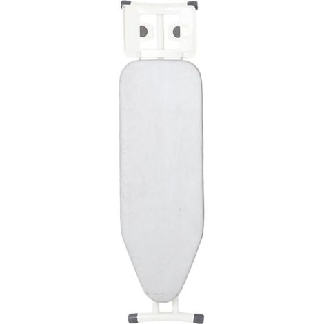 Table de repassage murale verticale blanche pliable, support anti-brûlure pour maison (1/5)