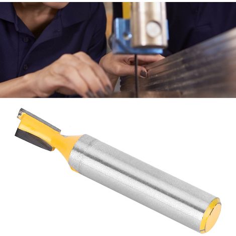 Satz von 2 Schwalbenschwanz-Nutfräsern 8 mm, Hartmetall, 1/4" Schaft", für Oberfräsen, Holzbearbeitungswerkzeuge, Bohren und Fräsen von Holz, erhöhte Präzision. (1/5)