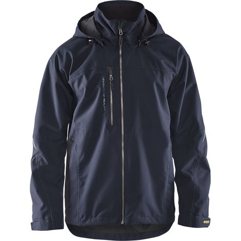 Hardshelljacke BLAKLADER Wasserabweisend T.XXL - DUNKELMARINE/SCHWARZ - 479019778699-XXL