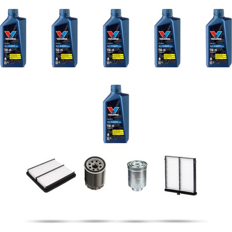 Kit tagliando 4 FILTRI e 6L OLIO compatibile con Mazda 3 (BM) 2.2 Skyactiv-D 150 110kw dal 2013 (1/5)
