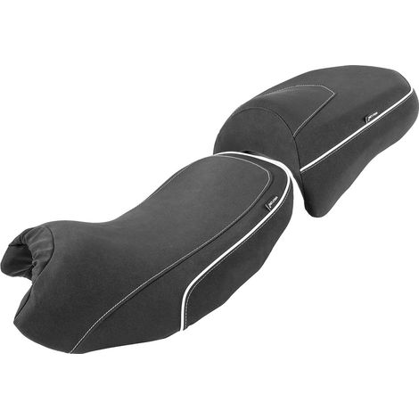 Cuscino per seduta, design confortevole, facile installazione, nero (1/2)