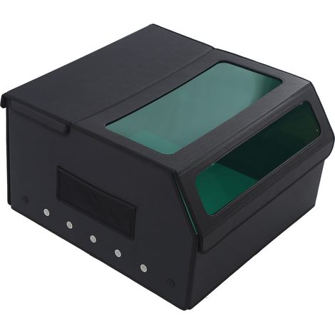 Gehäuse für Lasergravierer 700 x 700 x 400 mm, flammhemmend, geräusch- und geruchsreduzierend, Schutzabdeckung für Laserschneider, 100–240 V, EU-Stecker (1/5)