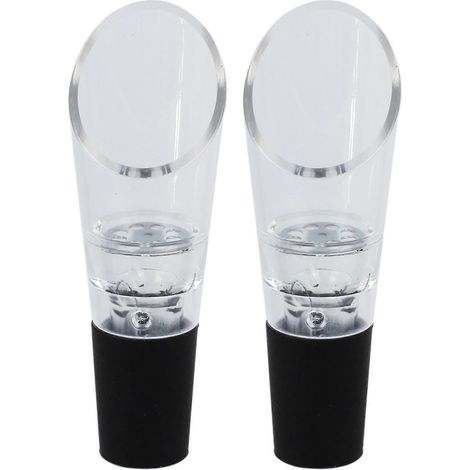 2 becs verseurs pour carafe à vin blanc/rouge (1/4)