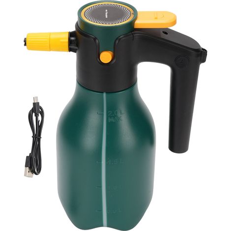 Elektrischer 2-Liter-Schaumsprüher, kabelloses Hochdruck-Autowaschsystem mit USB-Anschluss für die Reinigung von Haus und Garten. (1/5)