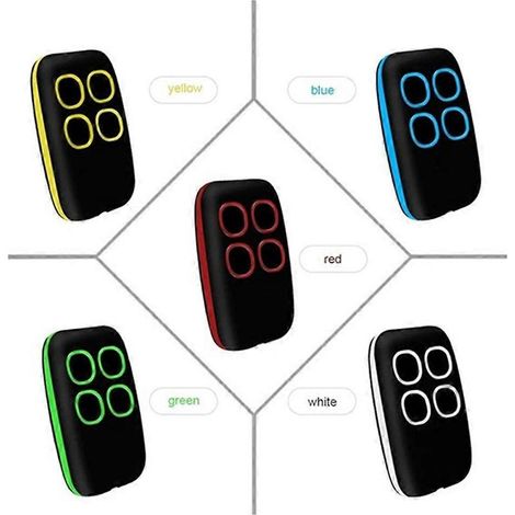 3pcs 250-913MHz Garage Remote Control Duplicator Multifrequency Copy Remote Control Universal Door O Blue (1/5)