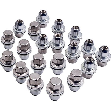 20x Pour Range Rover Sport 2005-2013 écrou de roue en alliage inoxydable cap (1/5)