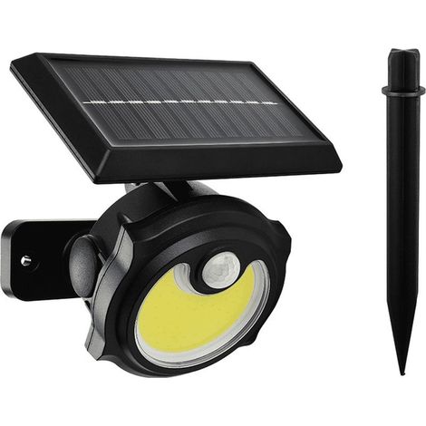 Solar Light Human Body Sensor Garden Wall Lamp Ground Plug Garden Lighting Small Street Lamp (1/5)
