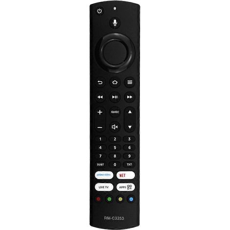 RM-C3253 Ersatz-Sprachfernbedienung für JVC Fire TV LT-49CF890, LT-55CF890, LT-40CF890 und LT-50CF890 (1/5)