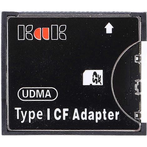 Adaptateur carte mémoire vers CF compatible Wi-Fi sans fil 2 To, interface type I. Qualité exceptionnelle. (1/5)