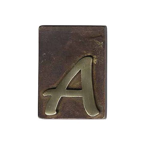 Carta Cívica de Latón Bronceado C 60X80