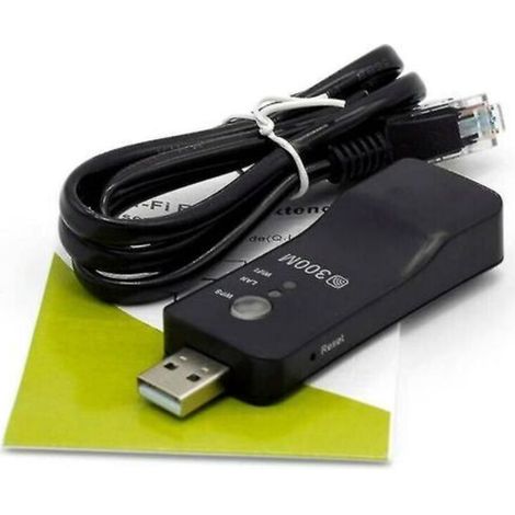 XEPHO Adaptateur LAN sans fil Smart Tv pour câble Ethernet Wifi USB Dongle Rj-45