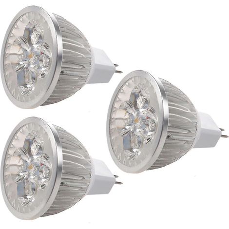 ampoules LED GU5.3 MR16 12 V blanc chaud, 1 W, pour projecteur (1/4)
