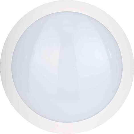 Stanley Como LED Outdoor Wall Light With Sensor in White