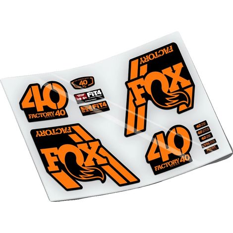 Pegatinas de vinilo resistente, diseño personalizable, color naranja. (1/2)