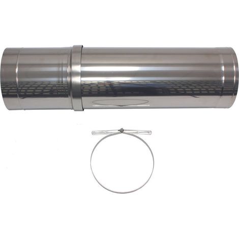 Vaillant Paso de tejado vert.DN 300/200 Acero inox. para sistema de escape Fachada DN 200, 0020095582