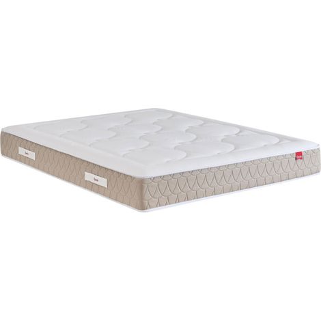 Epeda – Matelas ressorts ensachés et latex 160x200 cm – Accueil équilibré – 620 ressorts – Indépendance de couchage – Made in France (1/5)