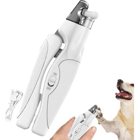 Krallenschere für Haustiere, Krallenknipser für Haustiere, Krallenknipser für Hunde mit Licht. (1/4)