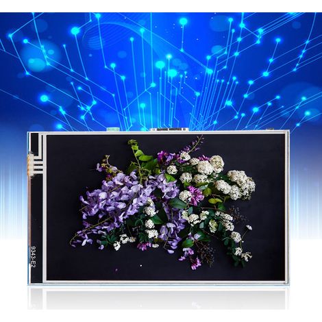 Écran tactile résistif 4 pouces HDMI IPS HD 800x480 pour Raspberry Pi 3B 4B alimentation 5V DC (1/5)