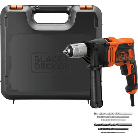 Coffret pour perceuse percussion Black and Decker BEH850K-QS 850 W (1/10)