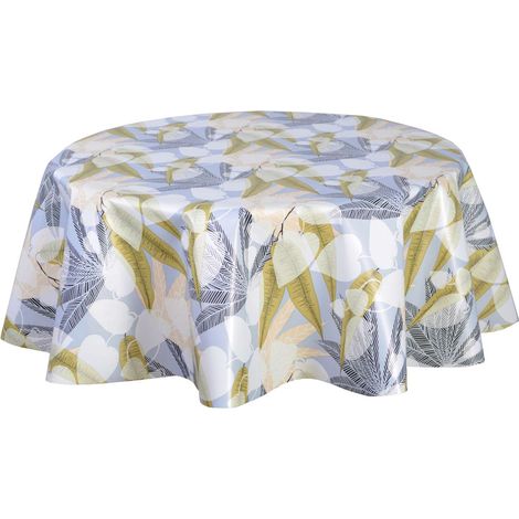 Nappe en toile cirée ronde SAIS (1/3)