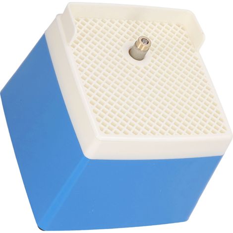 Tragbarer Mini-Glasschleifer für Buntglas, wasserdichtes Kunstschleifset mit 1-Zoll-Schleifaufsatz, 220-V-EU-Stecker, blau (1/5)