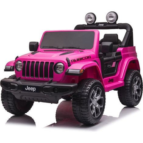 Auto elettrica due posti per bambine con batteria 12 (1/4)