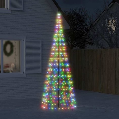 LED-Weihnachtsbaum 550 LEDs Mehrfarbig 300 cm