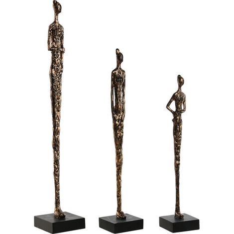 Figura Set 3 Resina Mango 11,5X11,5X70 Persona (1/3)
