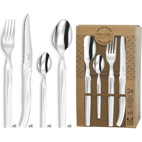 Service 24 couverts Pour 6 personnes, Blanc (1/5)