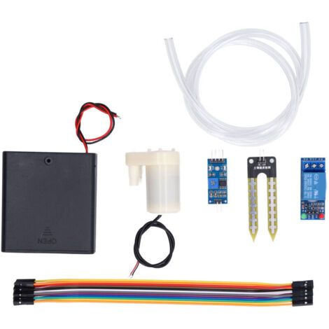 Kit d'Arrosage Automatique DIY avec Capteur d'Humidité et Pompe pour Jardin (1/5)