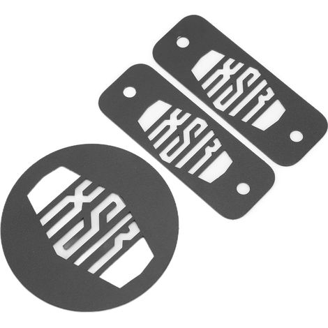 Carter de protection d'embrayage moto en acier inoxydable noir, compatible YAMAHA XSR900 2016-2021, cache latéral de rechange robuste (1/5)