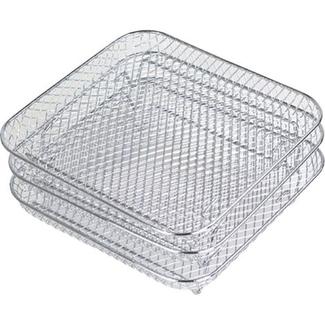 Bandeja grande redonda para freidora de aire, compatible con hornos GE. (1/5)