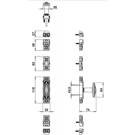 PALIER DE COMPAS UNI-JET D 6-36026-03-0-1