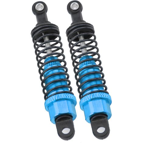 72-mm-Stoßdämpfer aus Aluminiumlegierung für TRAXXAS SLASH 2WD ferngesteuertes Auto (blau) - Teilenummer 285004 (1/5)